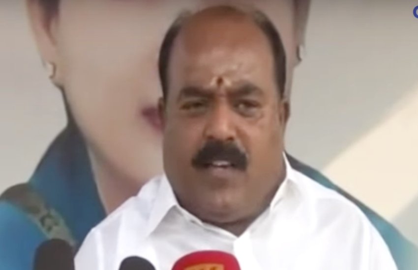 तमिलनाडु के तिरुपुर के विधायक गुनासेकरन (फोटो सोर्स- वीडियो स्क्रीनशॉट)