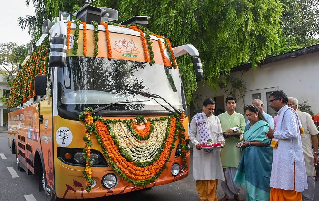 राजस्थान की मुख्यमंत्री वसुंधरा राजे सिंधिया। 
Express Photo by Rohit Jain Paras