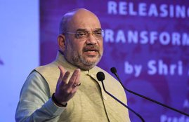bjp president Amit shah, Amit shah, Amit shah in live show, Narendra modi, congress, opposition, Hindi news, News in Hindi, Jansatta