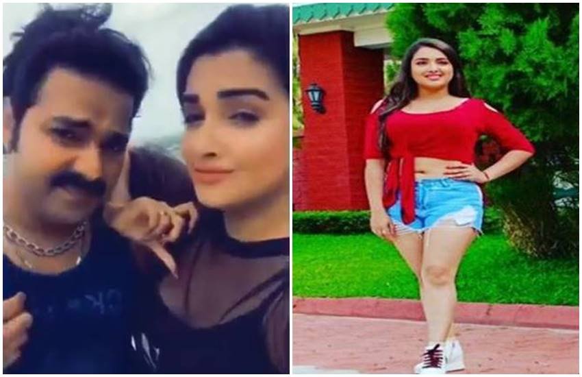 amrapali dubey, bhojpuri, pawan singh, actress, actor amrapali dubey, bhojpuri, pawan singh, actress, actor
