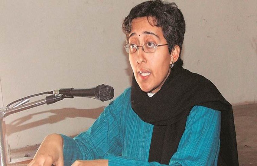 AAP नेता आतिशी मर्लेना। (फाइल फोटो)
