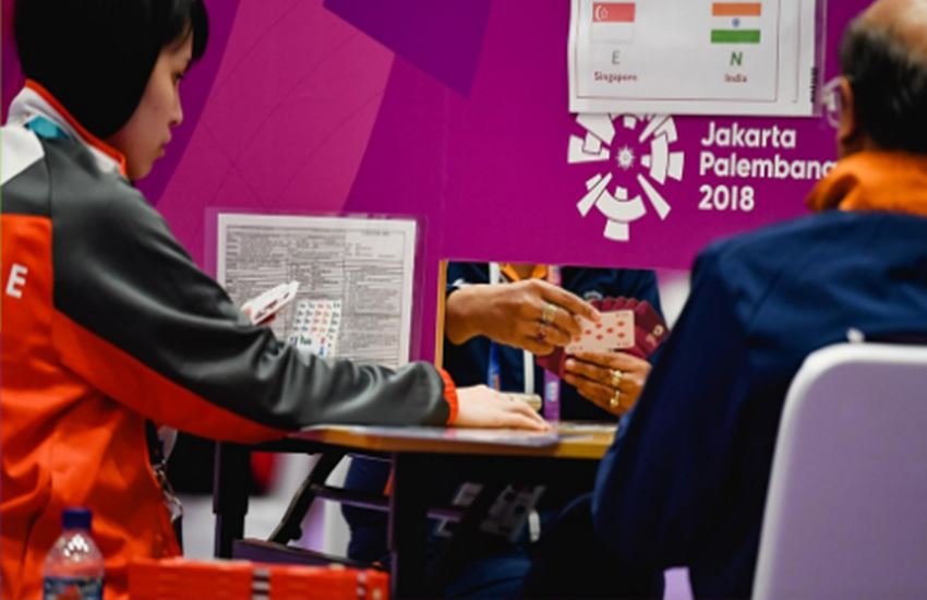 ब्रिज गेम। (Photo Courtesy: Twitter)