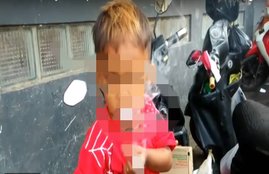 kid, indonesia, cigarettes