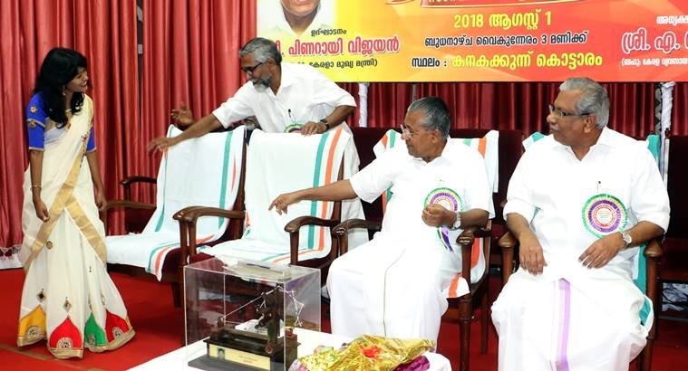 kerala fish selling story, kerala student selling fish, pinarayi vijiyan, kerala police, indian express, india news, latest news
