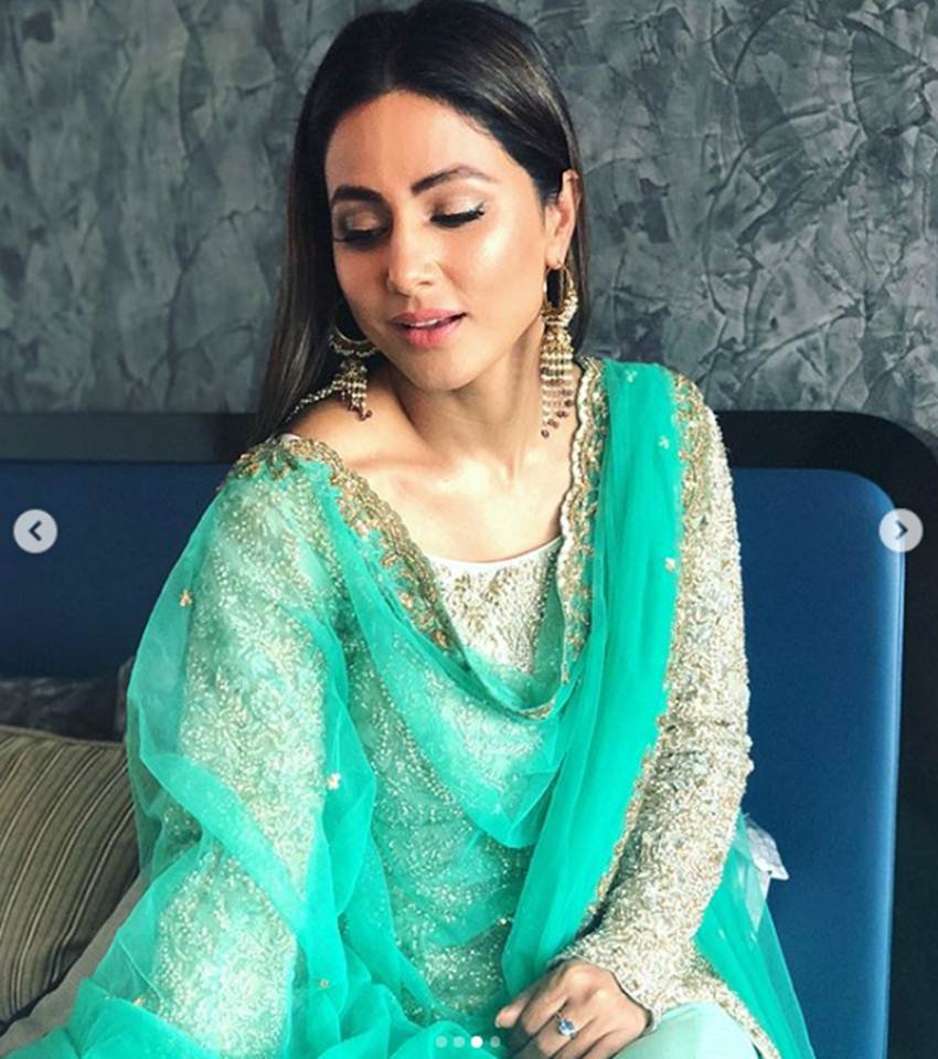 Hina khan, hina khan photos, hina khan eid, hina khan instgarm, hina khan troll, hina khan hot photos, hina khan bold photos