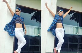 HINA KHAN, Hina Khan WORE BOYFRIEND RO T SHIRT, hina khan boyfriend, YE RISHTA KYA KAHLATA HAI FAME ACTRESS hina khan, hina khan SAYS TO GIRLSpower, bollywood actress Jacqueline Fernandez, race 3 actess Jacqueline Fernandez, somu ke titu ki sweety actor kartik, bollywood news, entartainment news, bollywood news, entartainment news, bollywood news, entartainment news, bollywood news