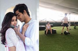 Janhvi Kapoor, Ishaan Khatter, Janhvi Kapoor fitness video,Ishaan Khatter, Janhvi Kapoor workout videos, janhvi kapoor, Ishaan Khatter Janhvi Kapoor workout videos