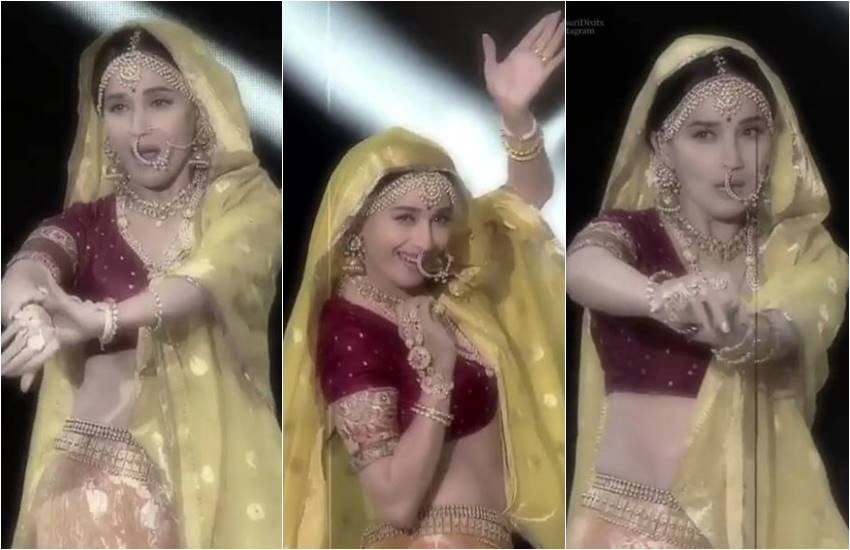 madhuri dixit, madhuri dixit madhubala, madhuri dixit dancing, madhuri dixit madhubala avtaar, madhuri dixit, madhuri dixit dancing in mohe panghat pe, madhuri dixit, dhak dhak girl madhuri dixit dancing, madhuri dixit dancing like anarkali, dance deewane judge madhuri dixit, madhuri dixit as madhubala, madhubala dancing avtaar of madhuri dixit, dhak dhak girl dancing, anarkali madhubala, madhuri dixit, entertainment news, bollywood news, television news