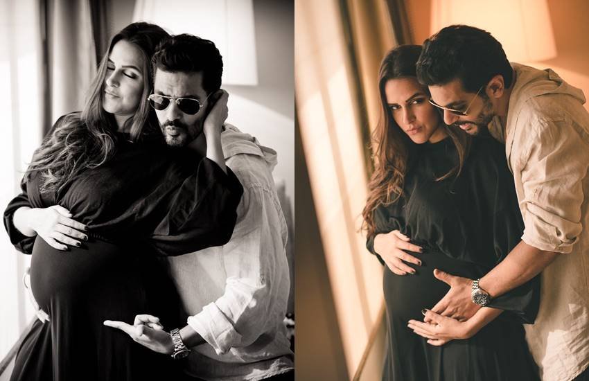 neha dhupia, angad bedi, pregnant