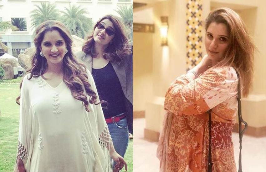 सानिया ने हाल ही में एक फोटोशूट भी कराया था।