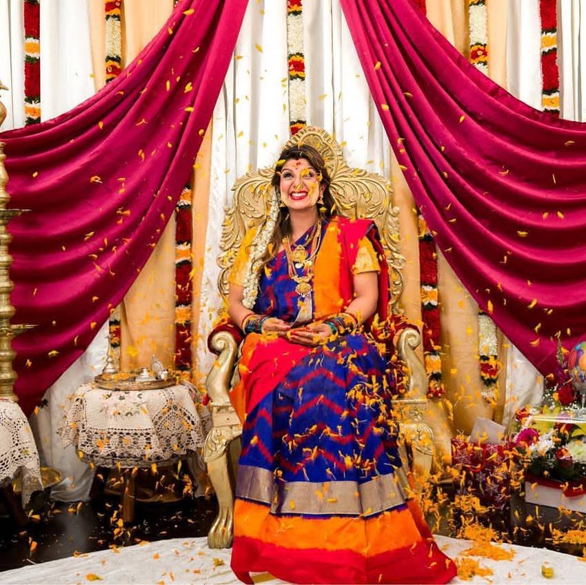 rambha baby shower,rambha pictures,rambha pregnancy, judwaa actress, krodh actress, gharwali baharwali actress rambha