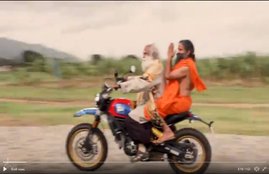 Baba Ramdev, Baba Ramdev trolled, Baba Ramdev on super bike, Baba Ramdev, jaggi vasudev, Sadhguru Jaggi Vasudev, Hindi news, news in Hindi, Jansatta