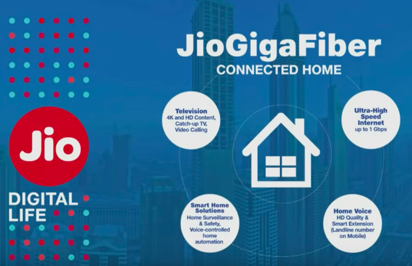 इस समय Jio Giga Fiber का एक प्रीव्यू प्लान चल रहा है जिसमें महीने भर के लिए 100GB डेटा मिलता है।