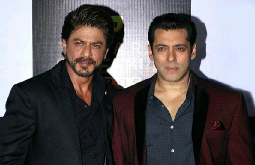 सलमान खान और शाहरुख खान।