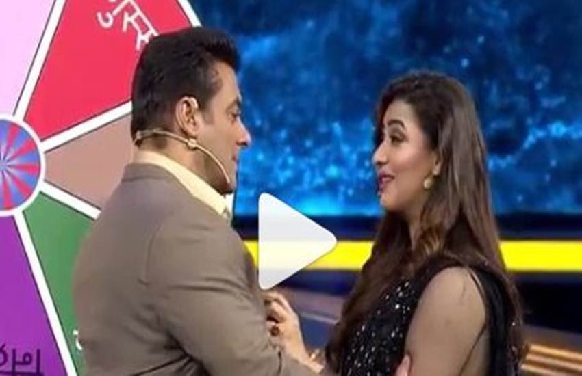 Shilpa Shinde, Salman Khan, Dus Ka Dum,Power Of 10, Kamal Hassan, salman khan shilpa shinde romantic video, salman khan shilpa new video