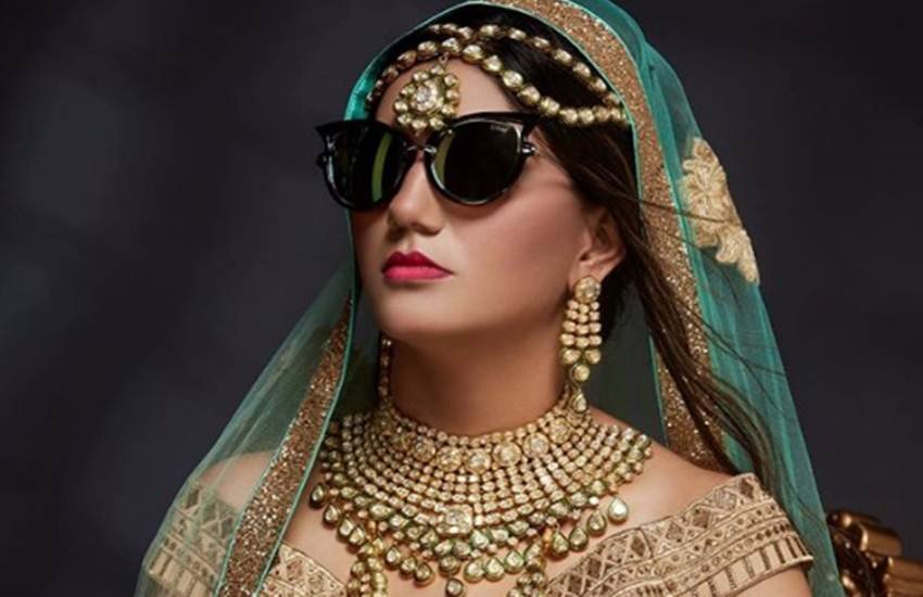 photos of sapna chaudhary, bride look of sapna chaudhary, sapna chaudhary news pictures, sapna chaudhary photo shoot, sapna bigg boss ex contestant, new photoshoot of sapna chaudhary, entertainment news bollwywood news, television, entertainment news bollwywood news, television,entertainment news bollwywood news, television