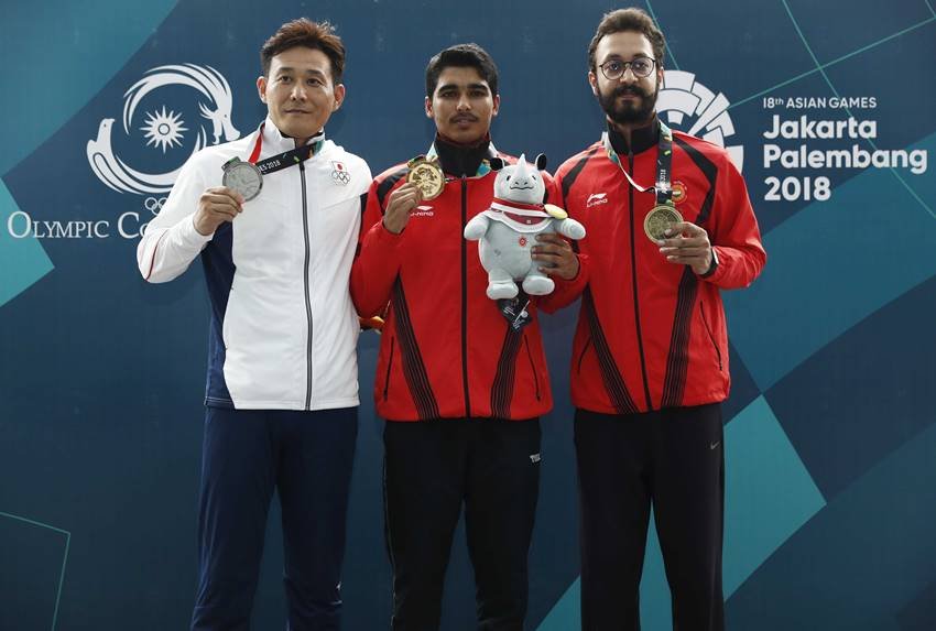 "who is saurabh verma, saurabh verma gold medal, saurabh verma asian games, asian games 2018, 2018 asian games, india shooting, shooting asian games, sports news