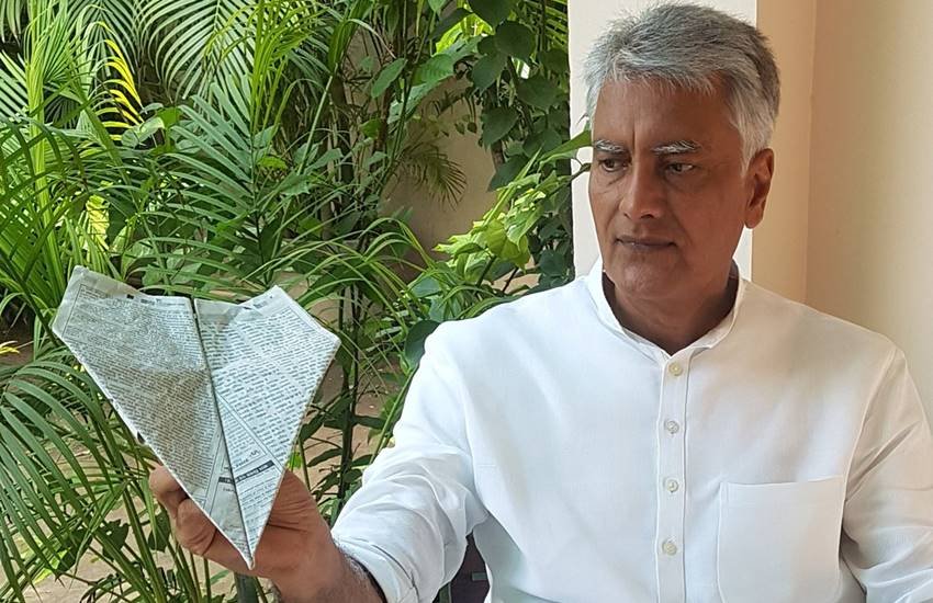 कांग्रेस नेता सुनील जाखड़। (Image Source: Twitter/@sunilkjakhar)