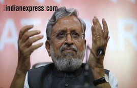 Sushi modi, Bihar deputy cm Sushil modi, Sushil modi in gaya, Sushi modi urge criminals, पितृ पक्ष, श्राद्ध, Bihar news, Patna news, Gaya news, News in Hindi, Hindi news, Jansatta