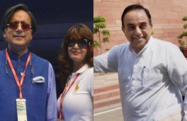 Shashi Tharoor, Congress MP Shashi Tharoor, Sunanda Pushkar, Sunanda Pushkar, Subramanian Swamy, bjp mp Subramanian Swamy, aap ki adalat, India tv, pm narendra modi, pm modi, Hindi news, News in Hindi, Jansatta