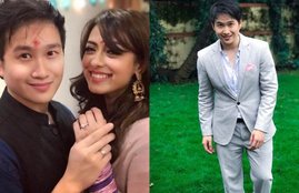 deeksha kanwal sonalkar jason tham, deeksha kanwal sonalkar jason tham engagement, deeksha kanwal sonalkar, jason thamdeeksha kanwal sonalkar,happy phirr bhag jayegi,jason tham,jason tham just dance, deeksha kanwal sonalkar jason tham