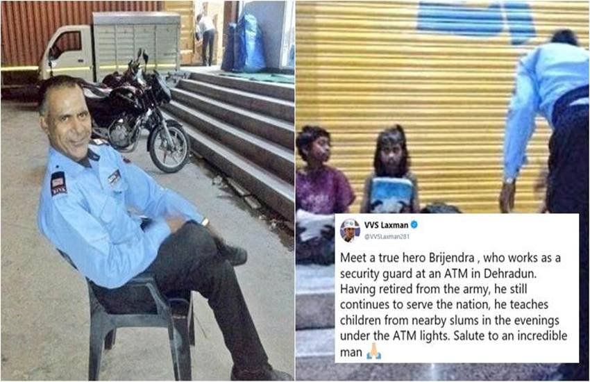  पूर्व खिलाड़ी वीवीएस लक्ष्मण ने शुक्रवार को अपने ट्विटर अकाउंट पर एक पोस्ट शेयर किया। (फोटो सोर्स- ट्विटर 
VVS Laxman @VVSLaxman281)