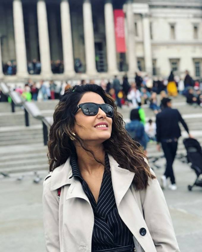 hina khan, bigg boss 11 ex conestant hina khan, hina khan share London photos, hina khan london shopping, hina khan looking gorgeous, hina khan fans says fashion icon to her, entertainment news, bollywood, news television news, entertainment news, entertainment news, bollywood, news television news