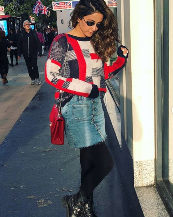 hina khan, bigg boss 11 ex conestant hina khan, hina khan share London photos, hina khan london shopping, hina khan looking gorgeous, hina khan fans says fashion icon to her, entertainment news, bollywood, news television news, entertainment news, entertainment news, bollywood, news television news