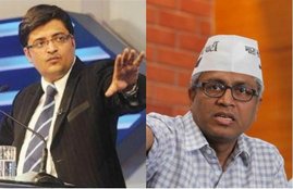 Ashutosh, Journalist, Political Analyst, Former AAP Leader, AAP, TV Debate, Arnab Goswami, TV Anchor, Republic TV, AAP Meeting, AAP Office, Trending News, Hindi News