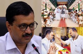 Arvind Kejriwal, Chief Minister, Delhi, AAP, Question, Prime Minister, Narendra Modi, Congress President, Rahul Gandhi, Temple, Mosque, Visit, Tweet, Social Media Users, Troll, Photos, Viral, New Delhi, Trending News, Hindi News