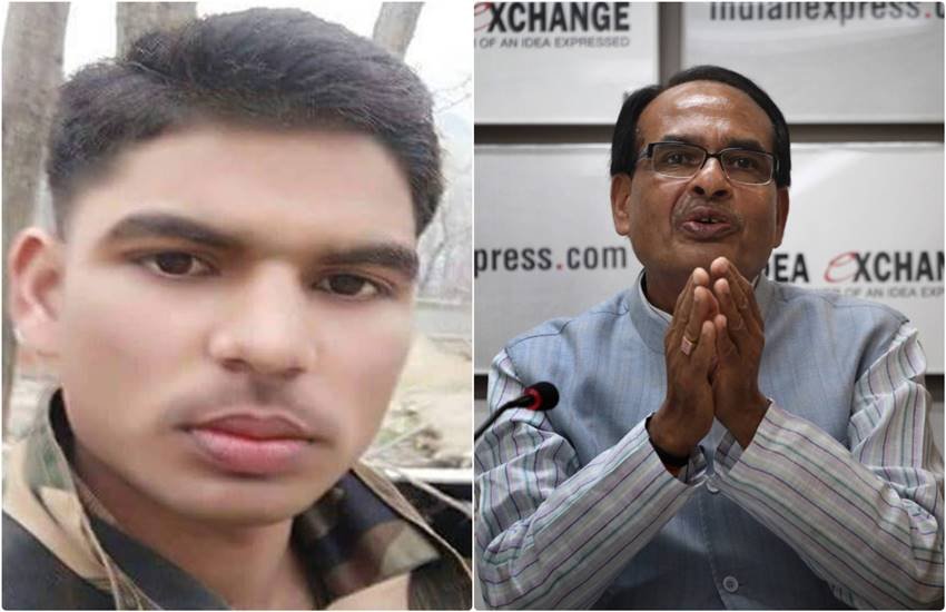 शहीद रंजीत सिंह और मघ्‍य प्रदेश के मुख्‍यमंत्री शिवराज सिंह चौहान। फोटो- फेसबुक/एक्‍सप्रेस आर्काइव 