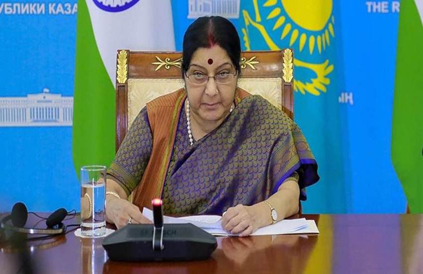 External Affairs Minister Sushma Swaraj