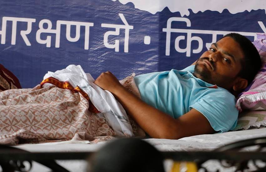 पाटीदार अनामत आंदोलन समिति (पीएएएस) नेता हार्दिक पटेल। (फोटो सोर्स- एपी)