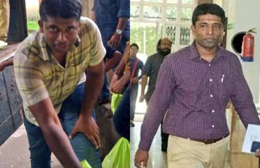पहचान छिपाकर बाढ़ पीड़ितों की मदद करने वाले आईएएस अधिकारी कन्नन गोपीनाथन। (Image Source: Twitter/@navsekera) 