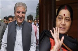 sushma swaraj, mea sushma swaraj, sushma swaraj UNGA meeting, UNGA, sushma swaraj pakistan foreign minister meeting, Shah Mahmood Qureshi, Shah Mahmood Qureshi sushma swaraj meeting, BSF, BSF JAWAN, hindi news, News in Hindi, Jansatta