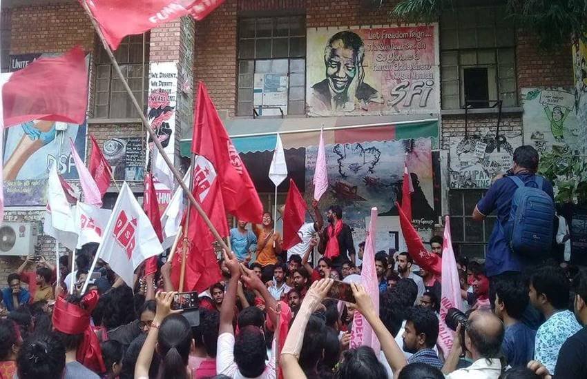 jnu, jnu election result, jnu election result 2018, jnu election result, jnu election 2018, jnu election result 2018, jnu news, jnu abvp, jnu student union president list, jnu president election result, jnu president election, jnu president election result 2018, jnu student union president election result, jnu election result, jnu election news, left, abvp, left win jnusu election, United Left Alliance, sfi, aisa, dsf