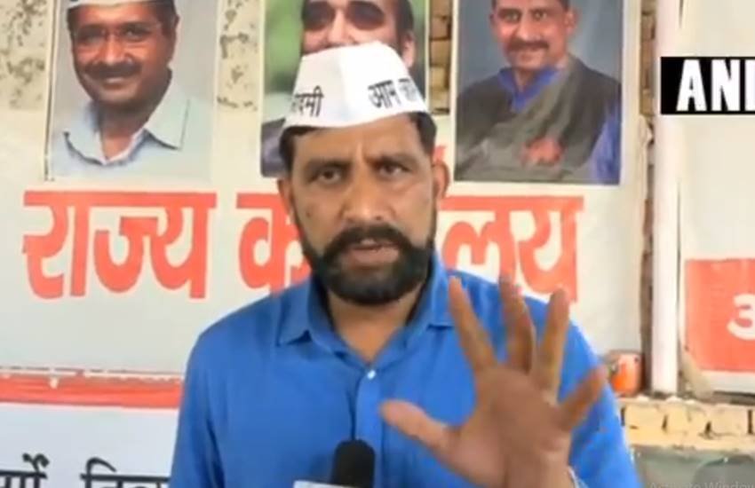 हरियाणा के आप प्रदेश अध्यक्ष नवीन जयहिंद ने रेवाड़ी गैंगरेप मामले में बीजेपी को लेकर विवादित बयान दिया है। (फोटो- एएनआई)