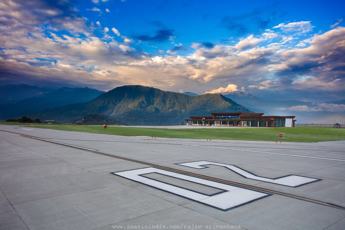 sikkim, airport, narendra modi, pakyong airport, sikkim airport inaugration