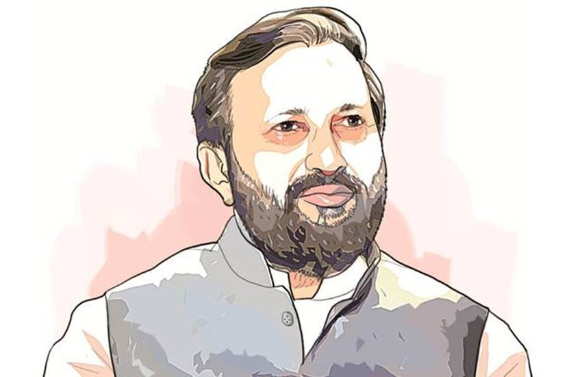 प्रकाश जावड़ेकर के नेतृत्‍व वाले मानव संसाधन मंत्रालय ने 6 प्रतिष्ठित शैक्षिक संस्थानों के नाम की घोषणा की थी। (Illustration : Indian Express)