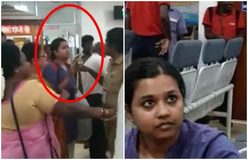 Tamil nadu Student arrest, Student arrest for slogan against BJP, BJP, Tamilisai Soundararajan, tamil nadu police, tamil nadu, state news, hindi news