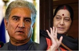 Sushma Swaraj, MEA, India, Shah Mehmood Qureshi, Counterpart, Pakistan, Meeting, Talk, Left, SAARC, South Asia, UNGA, Terrorism, Internal Peace, National News, Hindi News