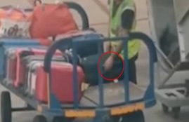 airport, stolen, video viral