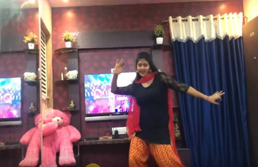 भोजपुरी अभिनेत्री चांदनी सिंह।
फोटो सोर्स - (वीडियो स्क्रीनशॉट)