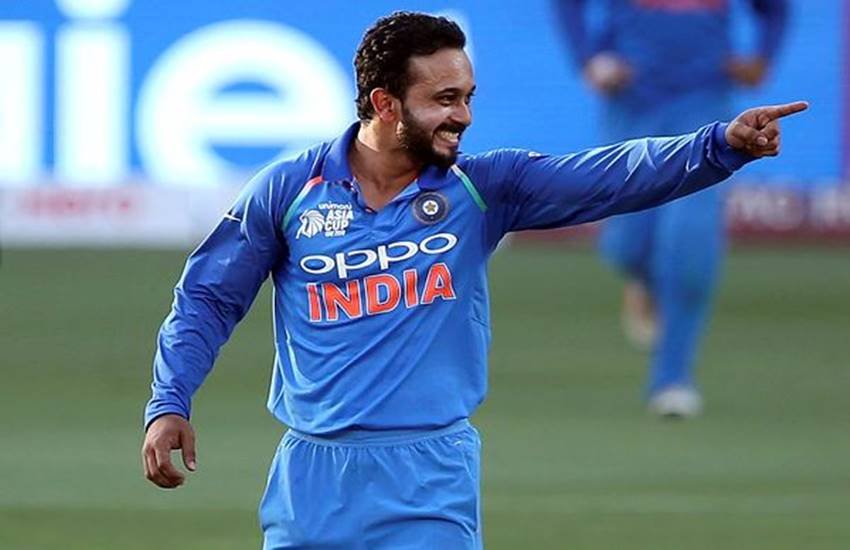 केदार जाधव। (फोटो सोर्स - पीटीआई)