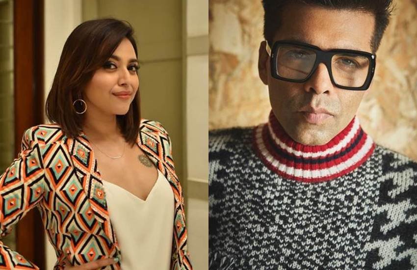swara bhasker, swara bhasker trolled, swara bhasker karan johar, karan johar trolled, calling karan