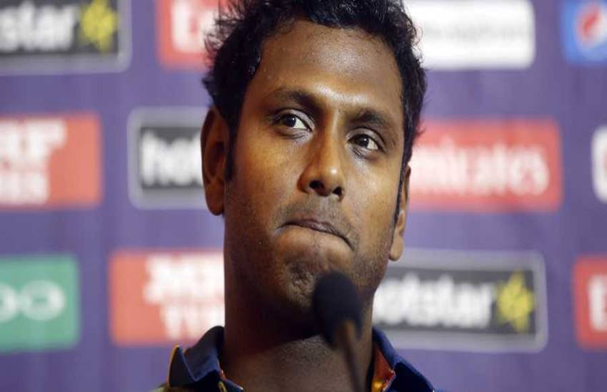 श्रीलंका क्रिकेट टीम के खिलाड़ी एंजेलो मैथ्यूज