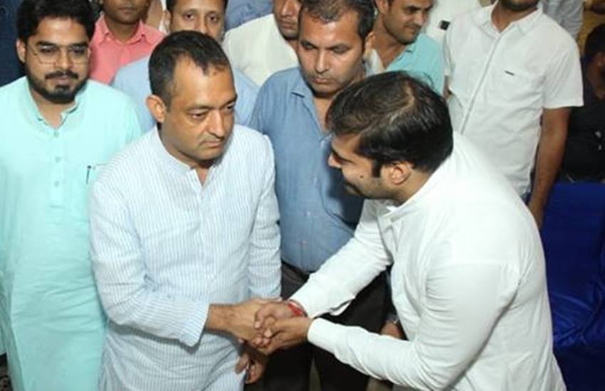 कांग्रेस नेता नदीम जावेद की फाइल फोटो। (फोटो सोर्स- Facebook/@nadeeminc)