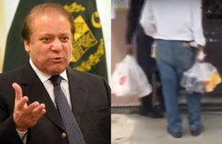 पेशी के लिए कोर्ट पहुंचे नवाज शरीफ ने मंगवाया बर्गर, जज के कमरे में बैठ कर खाया