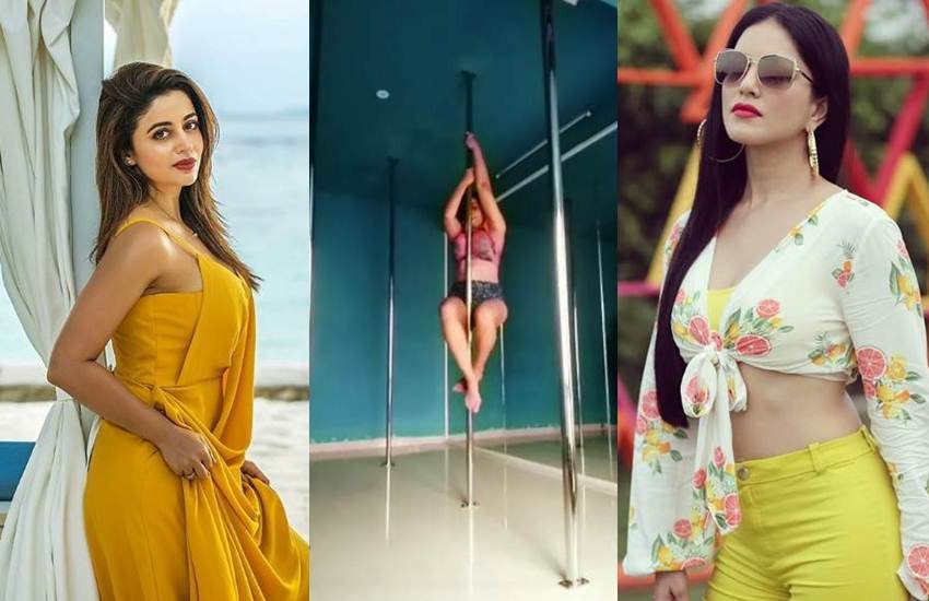 neha pendse, Bigg Boss 12 Neha Pendse, who is Neha Pendse, Neha pendse pole dance, Neha pendse pole dance videos, Neha pendse pole dance videos viral