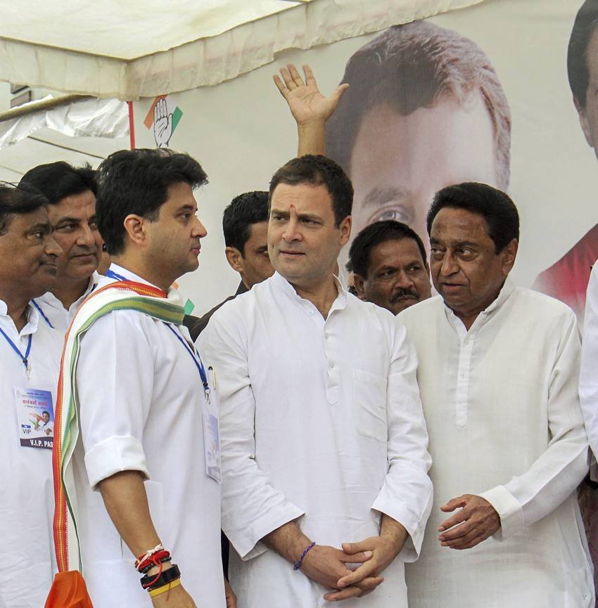 Sankalp Yatra,road show,Rahul Gandhi,Congress President,Bhopal